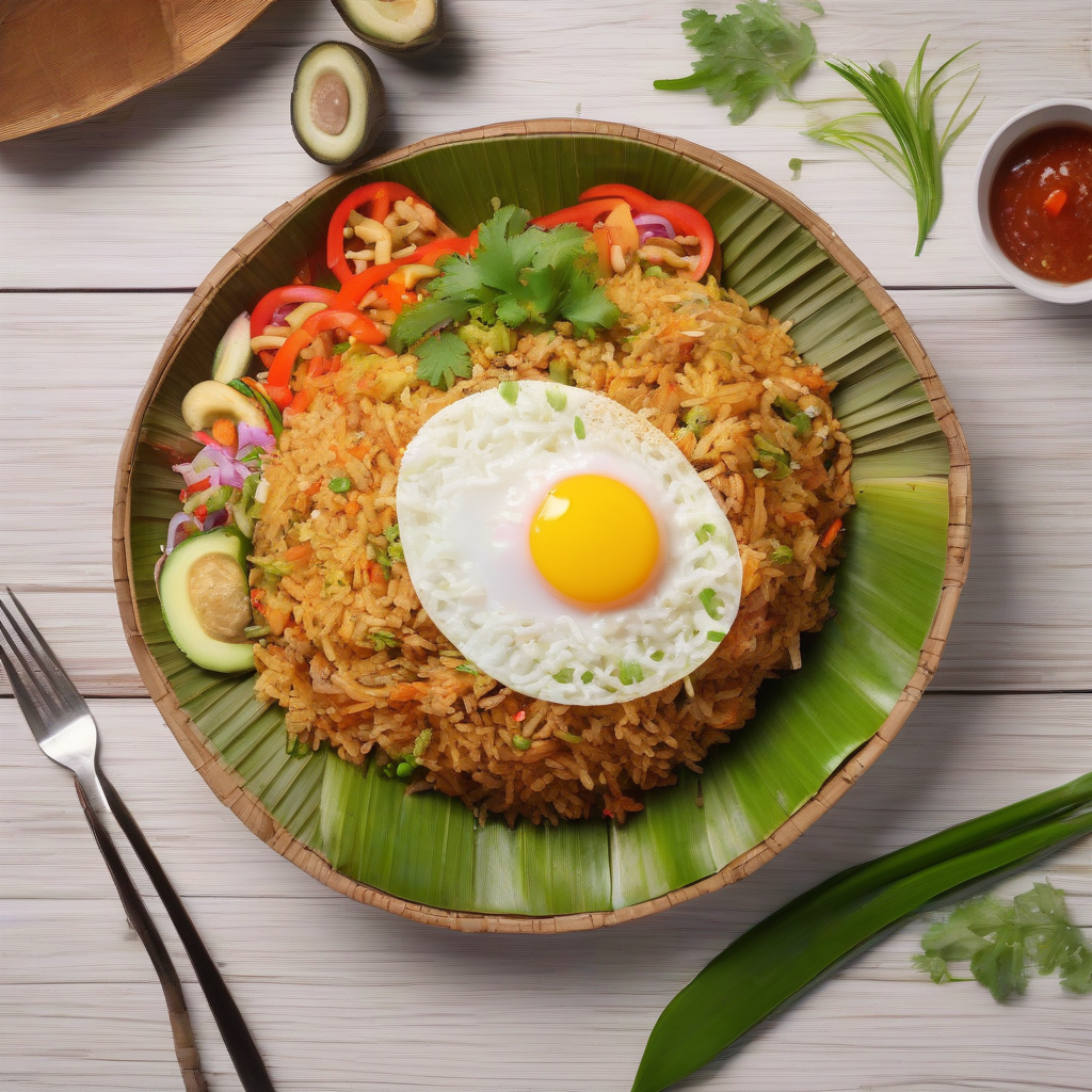 Resep Nasi Goreng Vegetarian Tanpa Bawang Lezat Dan Mudah